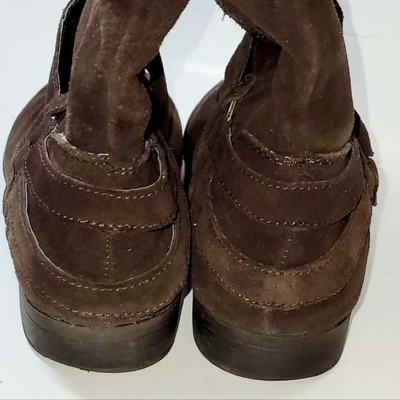 Sam & Libby Boots Suede, Brown, Women's Size 9, Style 2ML 0611 - Picture 6 of 10